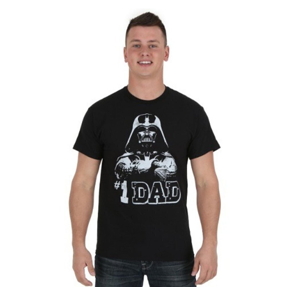 Star Wars Men's Darth Vader #1 DAD Black T-shirt - Size XXL - NWT